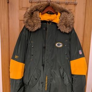 Green Bay Packers NFL Reebok Coat XXL